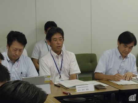志水達也氏は「チームではARを活用した新しいサービスが地域や自治体に与える影響を調査、把握する」と説明