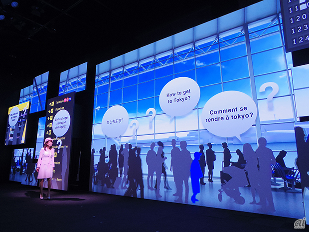 　パナソニックは、2020年とその先に向け、開発中の技術やソリューションを提案する「Wonder Japan Solution」をプレス向けに公開した。「Beyond 2020 The Legacy」をテーマに都市、空港、スポーツの3つのカテゴリにおいて、新たな価値やサービスの“未来の姿”を示した。

　Wonder Japan Solutionは、関係先、取引先を対象に公開しているプライベート展示会。2015年に開始し、3回目を迎えた。