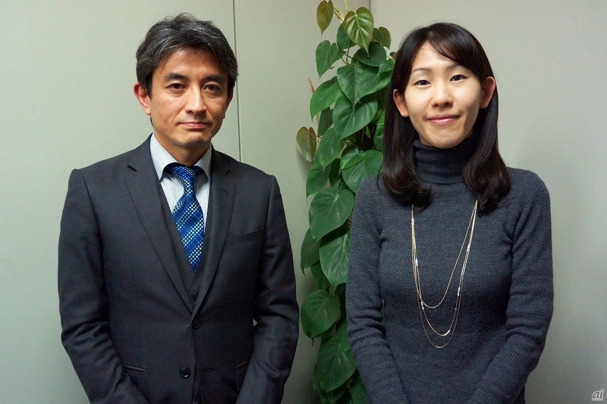 ヤマト運輸のネットワーク戦略部 プロジェクトマネージャーである畠山和生氏（左）と同社 営業推進部 係長の荒川菜津美氏（右）