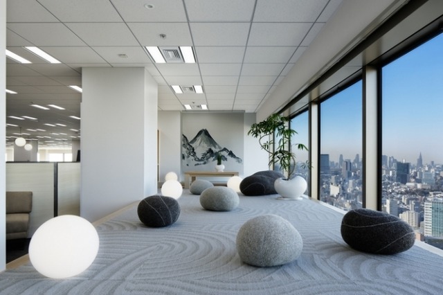 　世界No.1の求人検索エンジン「indeed」の開発を行っているIndeedの日本拠点のオフィスを紹介する。「革新と上質な休息」をテーマに、未来的なスペースとクラシカルなスペースが混在するオフィスデザインになっている。
