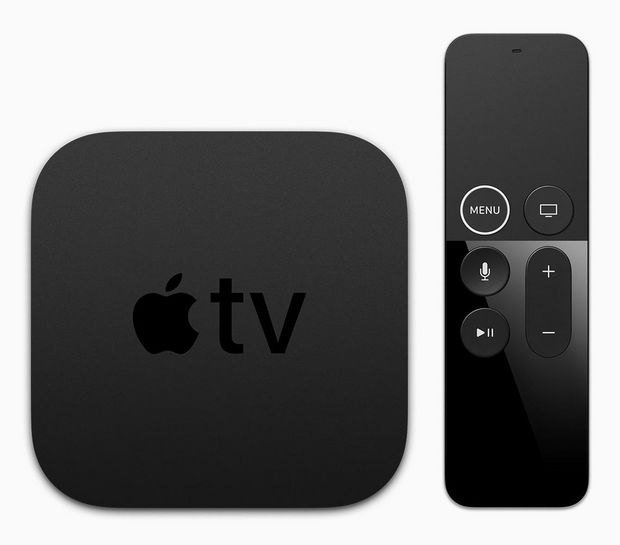 「Apple TV 4K」

　Appleが新型「Apple TV 4K」を発表した。このセットトップボックス（STB）は4Kコンテンツのストリーミングが可能で、前機種よりはるかに強力な性能を備える。