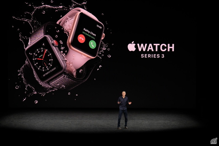 Apple Watch Series 3も発表された